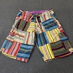 Parish Health Wealth And Wisdom Shorts Mens Size 36 Multi Colored Hip Hop